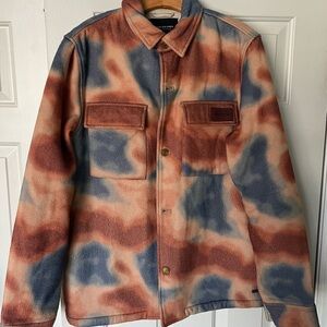 Scotch and Soda Tie Dye shirt jacket